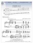 Fanfare in D by Behnke John A for Handbells 4-6 Octave