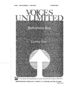 Bethlehem Boy by Gray Cynthia for 2-Part