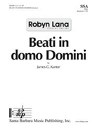 Beati in domo Domini by Kantor James G for SSA