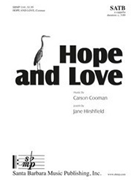 Hope and Love by Cooman Carson for SATB a cappella