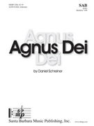 Agnus Dei by Schreiner Daniel for SAB and Piano