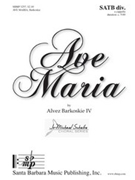 Ave Maria by Barkoskie Alvez for SATB divisi a cappella