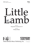 Little Lamb by Consolacion II Alejandro William Blake for SSA and Piano