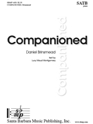 Companioned by Brinsmead Daniel Lucy Maud Montgomery for SATB and Piano