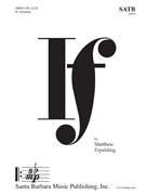 If by Erpelding Matthew Rudyard Kipling for SATB and Piano