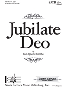 Jubilate Deo by Norona Juan Ignacio for SATB divisi a cappella
