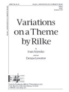Variations on a Theme by Rilke by Joan Szymko for SSAA and Piano