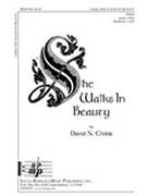 She Walks In Beauty by Childs David for SSAA