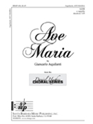 Ave Maria by Aquilanti Giancarlo for SATB a cappella