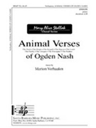 Animal Verses by Verhaalen Marion for Unison