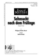 Sehnsucht Nach Dem Frulinge by Mozart Wolfgang Amadeus - Ramsey Andrea - for Unison