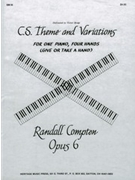C S Theme & Variations by Compton for 1 Piano 4 Hands
