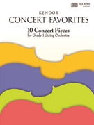 Kendor Concert Favorites by Various for Full Score