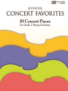Kendor Concert Favorites by Various for String Bass