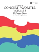 Kendor Concert Favorites Volume 3 by Various for Full Score
