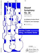 Mozart Symphony No. 40 (First Movement K. 550) by Mozart Wolfgang Amadeus - Caponegro - for