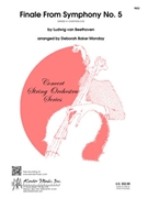 Finale From Symphony No. 5 by Beethoven Ludwig van - Monday Deborah Baker - for String Orchestra