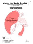 Allegro From Jupiter Symphony by Mozart Wolfgang Amadeus - Caponegro - for String Orchestra