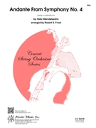 Andante From Symphony No. 4 (Out of Stock - Available Soon) by Mendelssohn Felix - Frost - for