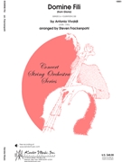 Domine Fili From Gloria by Vivaldi Antonio Lucio - Frackenpohl Steven - for String Orchestra