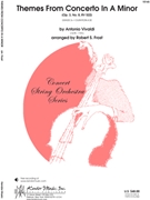 Concerto In A Minor Themes Opus 3 #8 by Vivaldi Antonio Lucio - Frost Robert S - for String Orchestra