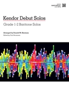 Kendor Debut Solos by Various - Sherman Donald - for Bari Bass Clef