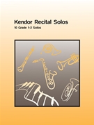 Kendor Recital Solos - Alto Sax by Various - Alto Sax - for Piano Accompaniment