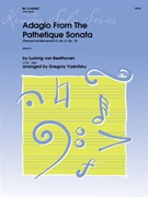 Adagio From The Pathetique Sonata (Themes From Movement II No. 8 Op. 13) by Beethoven Ludwig van - Yasinitsky Gregory - for Clarinet and Piano