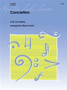 Concertino Opus 26 by Weber Carl Maria von - Frank and McCathren - for Bb Clarinet