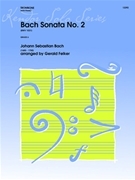 Bach Sonata No 2 BWV 1031 by Bach Johann Sebastian - Felker - for Tbn wkyd