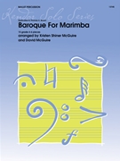 Baroque For Marimba by Shiner Kristen - Kristen Shiner - for Mallet