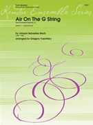 Air On The G String (from Orchestral Suite No. 3) by Bach Johann Sebastian - Yasinitsky - for Flute Quartet