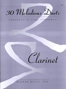 30 Melodious Duets by Various - Strommen Carl - for Bb Clarinet