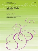 Minute Waltz (Valse Op. 64 No. 1) by Chopin Frederic - Johnston Richard - for Clarinet Quartet