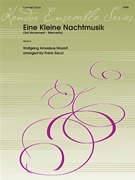 Eine Kleine Nachtmusik 3rd Mvt by Mozart Wolfgang Amadeus - Sacci 3rd - for Clarinet Quintet ((3 b-flat cl alto cl bass or contrabass cl))