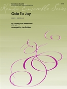Ode To Joy by Beethoven Ludwig van - Sabina Les - for Saxophone Quartet