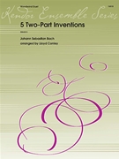 5 Two-Part Inventions (Digital Download Only) by Bach Johann Sebastian - Conley Lloyd - for Flute and Clarinet Duet