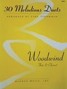 30 Melodious Duets by Various - Strommen - for Flute/Clar