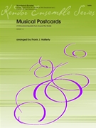 Musical Postcards by Various - Halferty Frank - for Woodwind Quartet