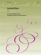 Lyrical Duo by Bach Johann Sebastian - Musser Willard - for Brass Duet
