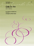 Ode to Joy by Beethoven Ludwig van - Forbes Mike - for Brass Quartet