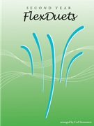 Second Year FlexDuets by Various - Strommen - for Bass Clef Instruments
