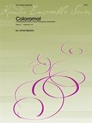 Colorama (Celebrating The Many Colors Of Percussion Instruments) by Spears Jared for Percussion Quintet