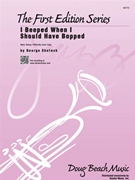 I Beeped When I Should Have Bopped by Shutack George for Jazz Ensemble