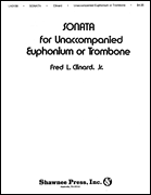 Sonata by Clinard Jr Fred for Euphonium Unaccompanied