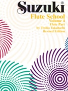 Suzuki Flute School Volume 4 Book by Suzuki for Flute Method (Vol 4 Revised)