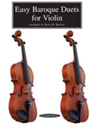 Easy Baroque Duets For Violin by Barlow Betty for Violin Duet