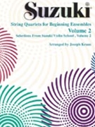 String Quartets For Beginning Ens Volume 2 by - Knaus Joseph - for Str Quartet E (Vol 2 Suzuki Violin)