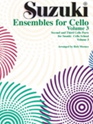 Ensembles For Cello Volume 3 by Mooney Rick for Cello Trio (Vol 3 Suzuki)