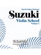 Suzuki Violin School - Volume 1 CD by Suzuki Shinichi Nadien David for Accompaniment CD